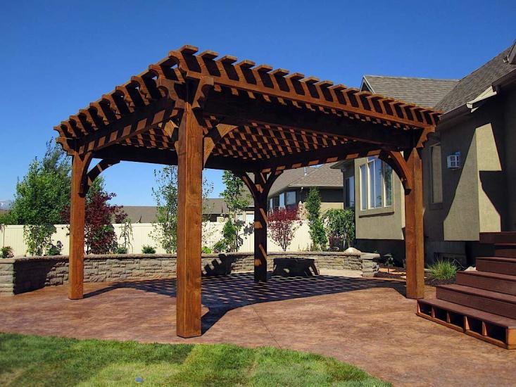 GM318-Ahşap-Pergola